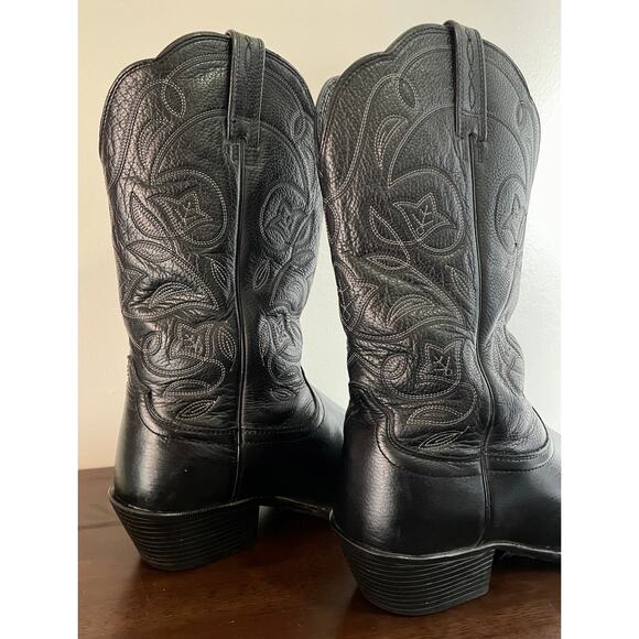 Ariat Heritage R Toe Western Boot Black Women’s 8 Country Cowgirl - Picture 6 of 13